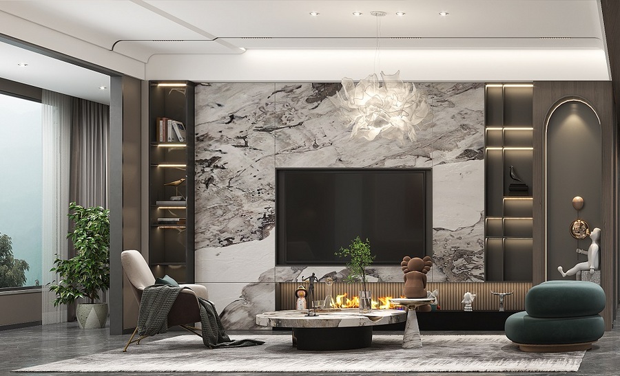 二楼轻奢客餐厅01